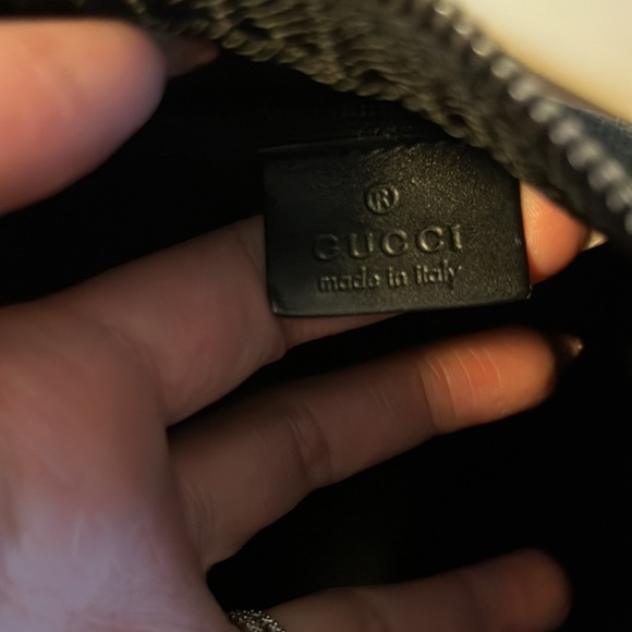 Authentic Gucci Hobo Canvas and Leather Trim Purse - Picture 10 of 12